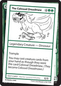 2024 Magic: The Gathering: Mystery Booster 2 Playtest Cards (MB2PC) - The Colossal Dreadmaw (#573, Special) (, Near Mint)
