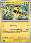 2024 Pokemon: SV07: Stellar Crown (SCR) - Electivire (#047/142, Uncommon) (Reverse Holofoil, Near Mint)