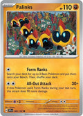 2024 Pokemon: SV07: Stellar Crown (SCR) - Falinks (#088/142, Common) (Reverse Holofoil, Near Mint)