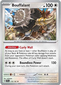 2024 Pokemon: SV07: Stellar Crown (SCR) - Bouffalant (#119/142, Rare) (Holofoil, Near Mint)