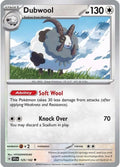 2024 Pokemon: SV07: Stellar Crown (SCR) - Dubwool (#125/142, Uncommon) (Reverse Holofoil, Near Mint)