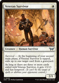 2024 Magic: The Gathering: Duskmourn: House of Horror (DSK) - Veteran Survivor (#40, Uncommon) (, Near Mint)