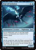 2024 Magic: The Gathering: Duskmourn: House of Horror (DSK) - Fear of Isolation (#58, Uncommon) (, Near Mint)