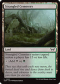 2024 Magic: The Gathering: Duskmourn: House of Horror (DSK) - Strangled Cemetery (#268, Land)