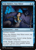 2024 Magic: The Gathering: Duskmourn: House of Horror (DSK) - Stay Hidden Stay Silent 0291 (#291, Uncommon) (, Near Mint)