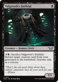 2024 Magic: The Gathering: Duskmourn: House of Horror (DSK) - Valgavoths Faithful (#121, Uncommon) (, Near Mint)