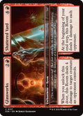 2024 Magic: The Gathering: Duskmourn: House of Horror (DSK) - Glassworks Shattered Yard (#137, Common) (, Near Mint)