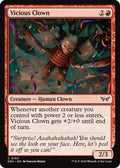2024 Magic: The Gathering: Duskmourn: House of Horror (DSK) - Vicious Clown (#163, Common)