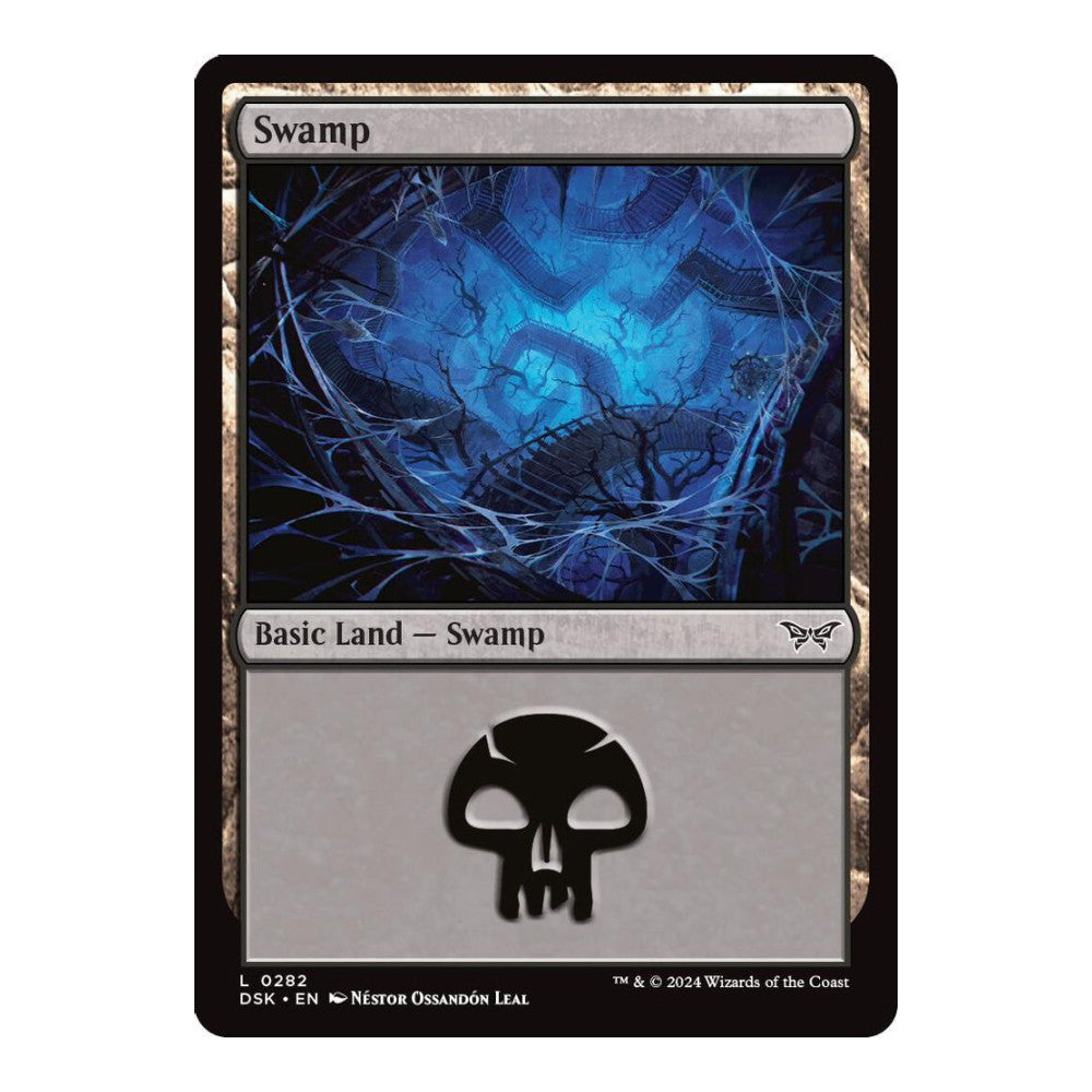 2024 Magic: The Gathering: Duskmourn: House of Horror (DSK) - Swamp 0282 (#282, Land) (, Near Mint)