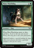 2024 Magic: The Gathering: Duskmourn: House of Horror (DSK) - Wary Watchdog (#206, Common)