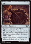 2024 Magic: The Gathering: Duskmourn: House of Horror (DSK) - Saw (#254, Uncommon) (, Near Mint)