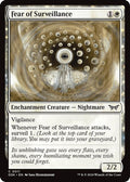 2024 Magic: The Gathering: Duskmourn: House of Horror (DSK) - Fear of Surveillance (#11, Common)