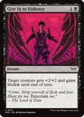 2024 Magic: The Gathering: Duskmourn: House of Horror (DSK) - Give In to Violence (#101, Common) (, Near Mint)