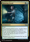 2024 Magic: The Gathering: Duskmourn: House of Horror (DSK) - Growing Dread (#216, Uncommon) (, Near Mint)