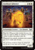 2024 Magic: The Gathering: Duskmourn: House of Horror (DSK) - Lionheart Glimmer (#19, Uncommon) (, Near Mint)