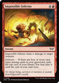 2024 Magic: The Gathering: Duskmourn: House of Horror (DSK) - Impossible Inferno (#140, Common) (, Near Mint)