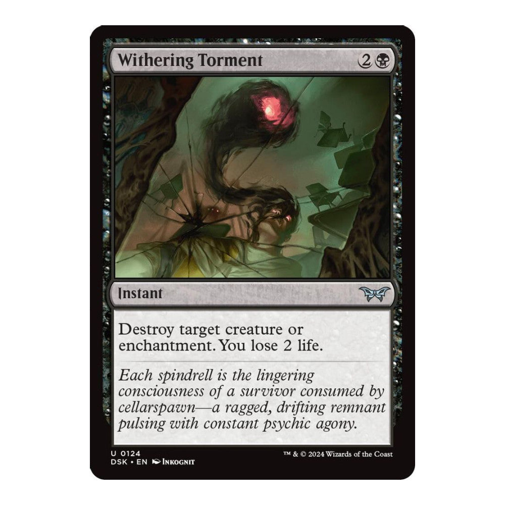 Withering Torment - Duskmourn: House of Horror () - Near Mint -
