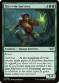 2024 Magic: The Gathering: Duskmourn: House of Horror (DSK) - Rootwise Survivor (#196, Uncommon) (, Near Mint)