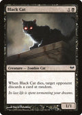 2012 Magic: The Gathering: Dark Ascension (DKA) - Black Cat (#54, Common) (, Near Mint)