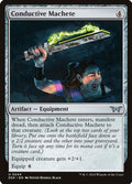 2024 Magic: The Gathering: Duskmourn: House of Horror (DSK) - Conductive Machete (#244, Uncommon) (, Near Mint)