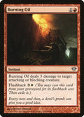 2012 Magic: The Gathering: Dark Ascension (DKA) - Burning Oil (#84, Uncommon) (, Near Mint)