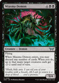 2024 Magic: The Gathering: Duskmourn: House of Horror (DSK) - Miasma Demon (#109, Uncommon) (, Near Mint)