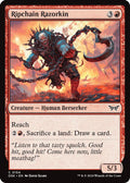 2024 Magic: The Gathering: Duskmourn: House of Horror (DSK) - Ripchain Razorkin (#154, Common)