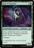 2024 Magic: The Gathering: Duskmourn: House of Horror (DSK) - Fear of Exposure (#177, Uncommon) (, Near Mint)