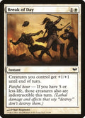 2012 Magic: The Gathering: Dark Ascension (DKA) - Break of Day (#3, Common) (, Near Mint)