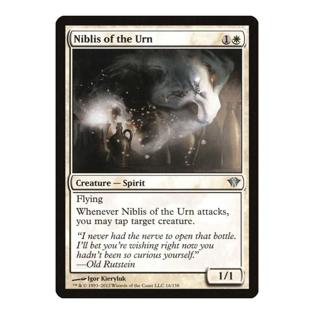 2012 Magic: The Gathering: Dark Ascension (DKA) - Niblis of the Urn (#16, Uncommon) (, Near Mint)