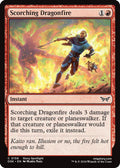2024 Magic: The Gathering: Duskmourn: House of Horror (DSK) - Scorching Dragonfire (#156, Common) (, Near Mint)