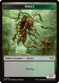2024 Magic: The Gathering: Duskmourn: House of Horror (DSK) - Insect Token 0013 (#13, T) (, Near Mint)