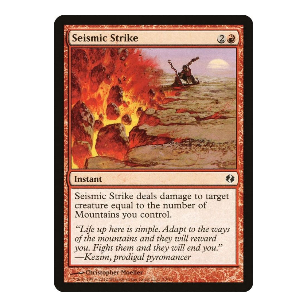 Seismic Strike - Duel Decks: Venser vs. Koth () - Near Mint -