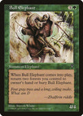 1997 Magic: The Gathering: Visions (VIS) - Bull Elephant (#101, Common) (, Near Mint)