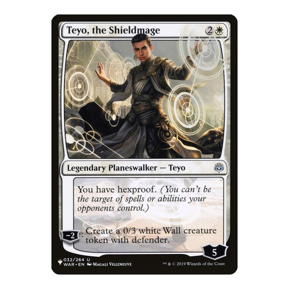 2026 Magic: The Gathering: The List Reprints (LIST) - Teyo, the Shieldmage (#032/264, Uncommon) (, Near Mint)