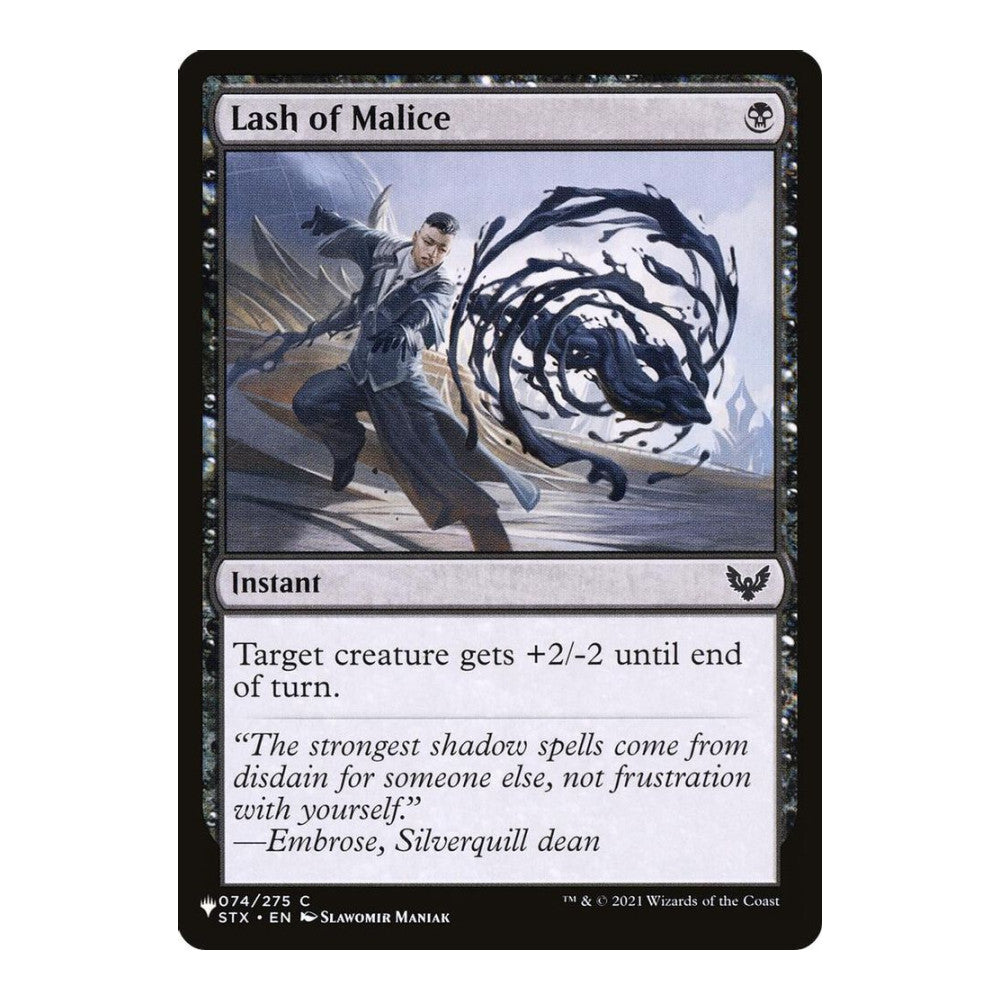 Lash of Malice - The List Reprints () - Near Mint -