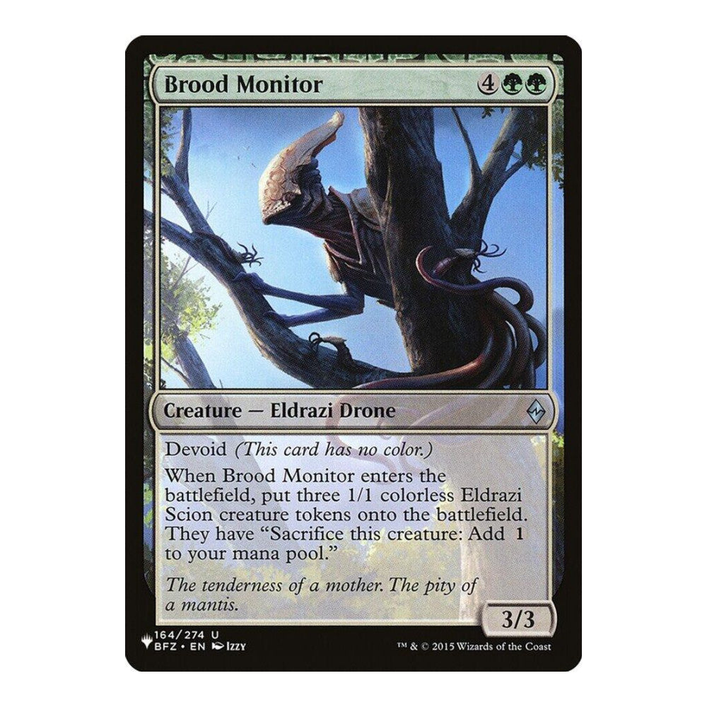 Brood Monitor - The List Reprints () - Near Mint -