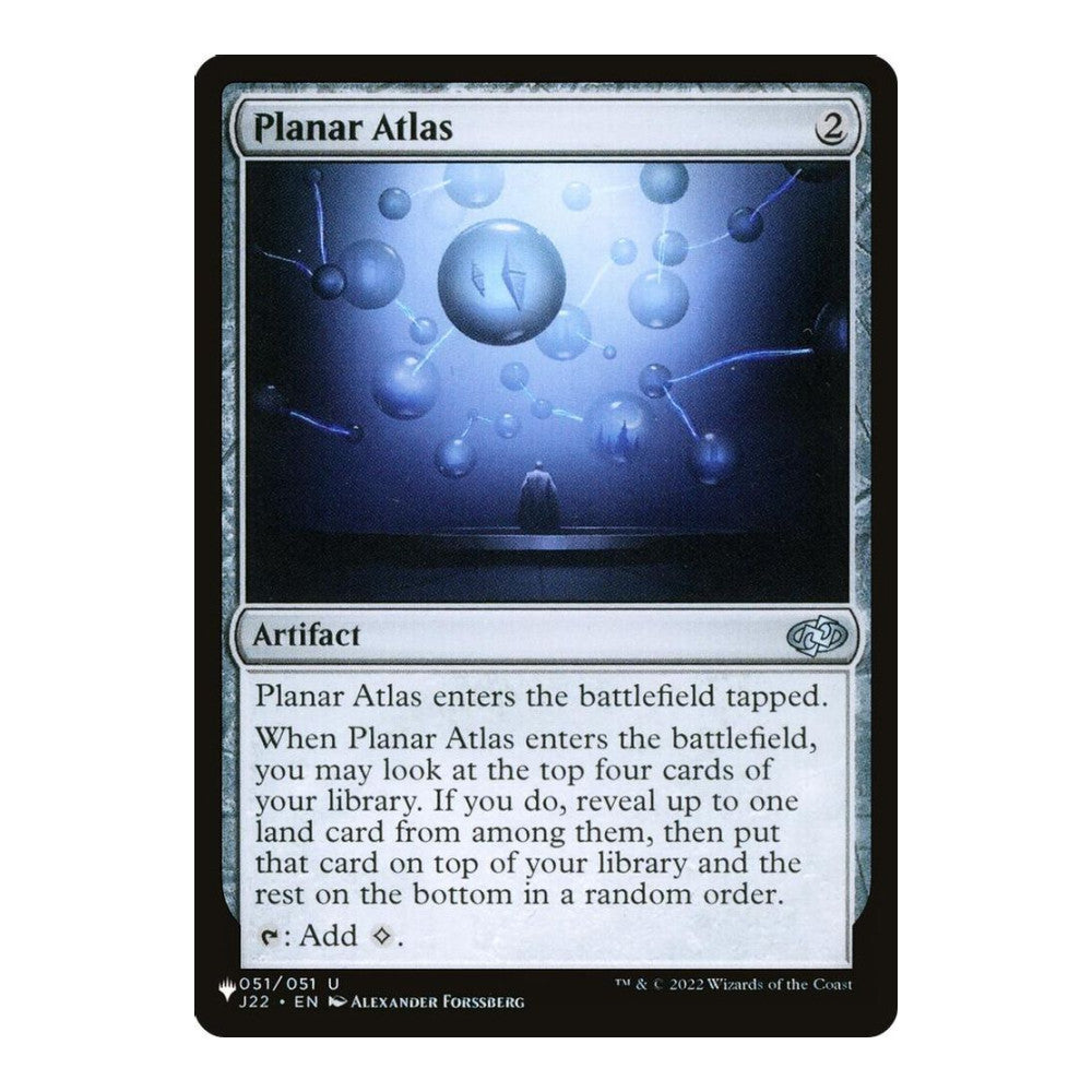 2026 Magic: The Gathering: The List Reprints (LIST) - Planar Atlas (#051/051, Uncommon) (, Near Mint)