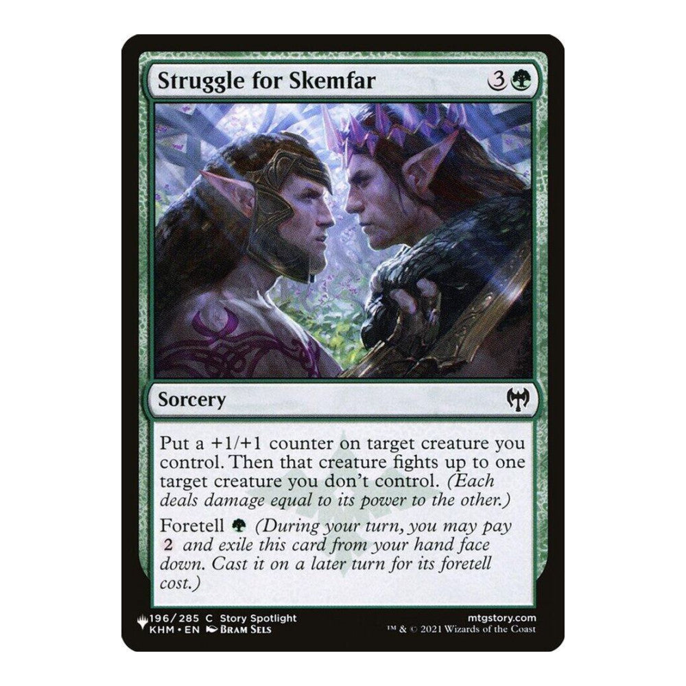 Struggle for Skemfar - The List Reprints () - Near Mint -