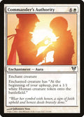 2012 Magic: The Gathering: Avacyn Restored (AVR) - Commander's Authority (#13, Uncommon) (, Near Mint)