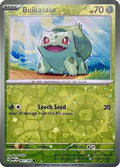 2026 Pokemon: Miscellaneous Cards & Products (MCAP) - Bulbasaur - 001/165 (Reverse Cosmos Holo) (Costco Exclusive) (#001/165, Common) (Holofoil, Near Mint)
