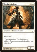 2012 Magic: The Gathering: Avacyn Restored (AVR) - Thraben Valiant (#39, Common) (, Near Mint)