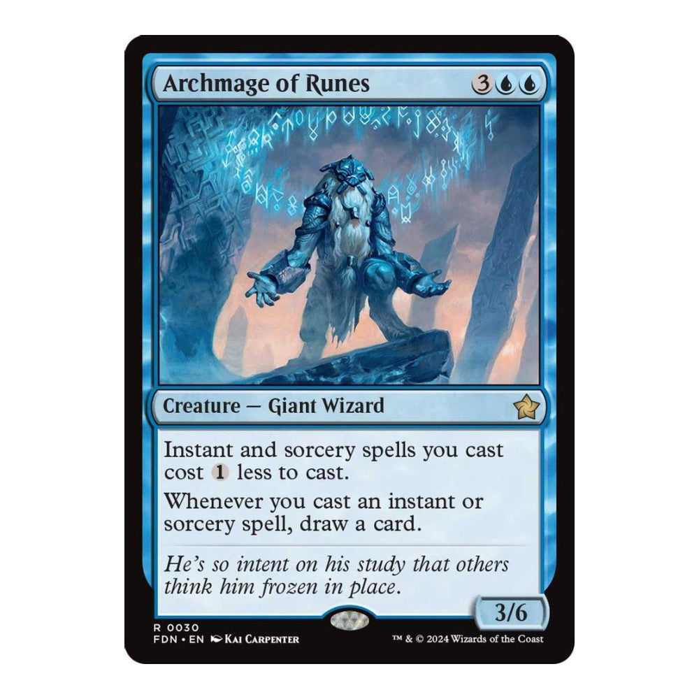 Archmage of Runes - Foundations () - Near Mint -