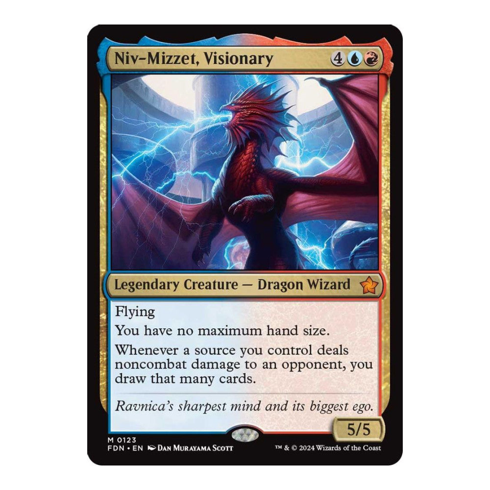 Niv-Mizzet, Visionary - Foundations () - Near Mint -
