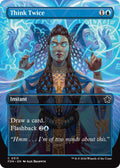 2024 Magic: The Gathering: Foundations (FDN) - Think Twice Borderless (#315, Common) (, Near Mint)