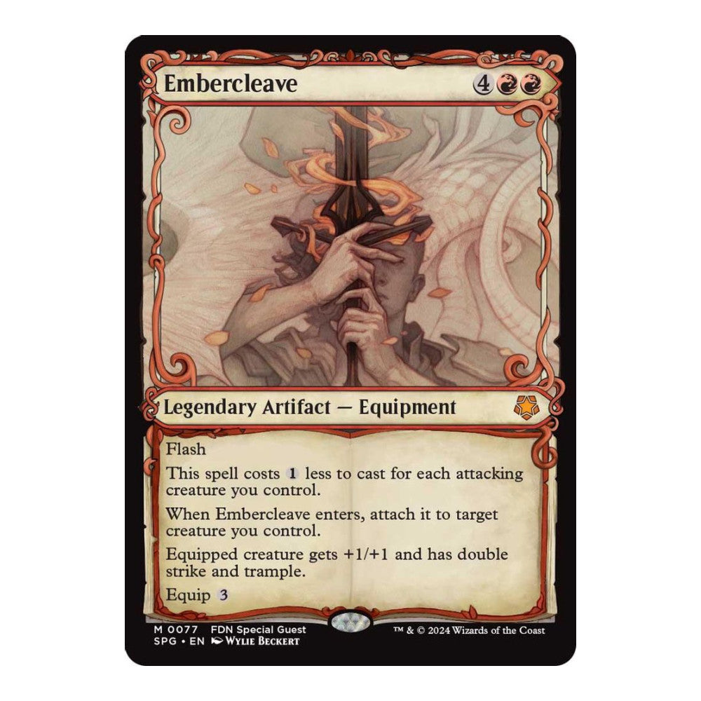 2026 Magic: The Gathering: Special Guests (SPG) - Embercleave Showcase (#77, Mythic Rare) (, Near Mint)