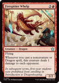2024 Magic: The Gathering: Foundations (FDN) - Firespitter Whelp 0197 (#197, Uncommon) (, Near Mint)
