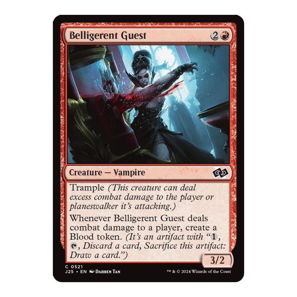 Belligerent Guest - Foundations Jumpstart () - Near Mint -