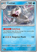 2024 Pokemon: SV08: Surging Sparks (SSP) - Cetitan - 054/191 (#054/191, Common) (Reverse Holofoil, Near Mint)