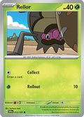 2024 Pokemon: SV08: Surging Sparks (SSP) - Rellor (#013/191, Common) (Reverse Holofoil, Near Mint)